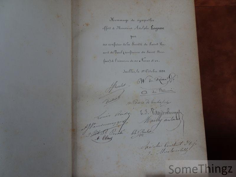 Arthur Loth. - Saint Vincent de Paul et sa mission sociale. Introduction par Louis Veuillot. Appendices par Ad. Baudon, P.B. et L.B., E. Cartier et Auguste Roussel.