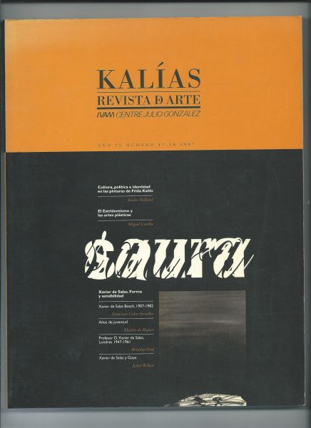 Yvars, J.F. (Dirigida par) - Kalías, Revista d'Arte, Num 17/18