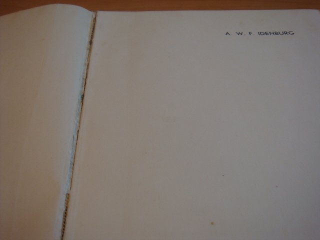 Middelberg-Idenburg, C.J - A.W.F.Idenburg - Serie Fakkeldragers, nr. 8