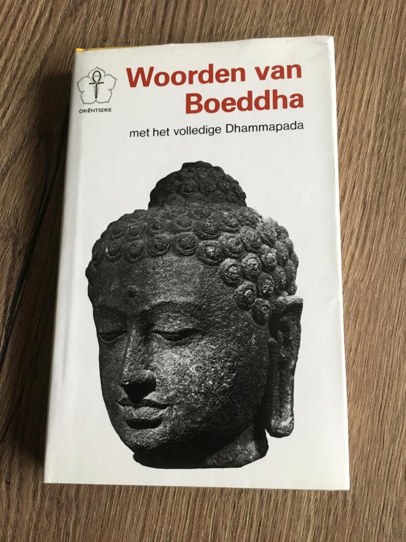 Blok. J. A. - Woorden van Boeddha / druk 1