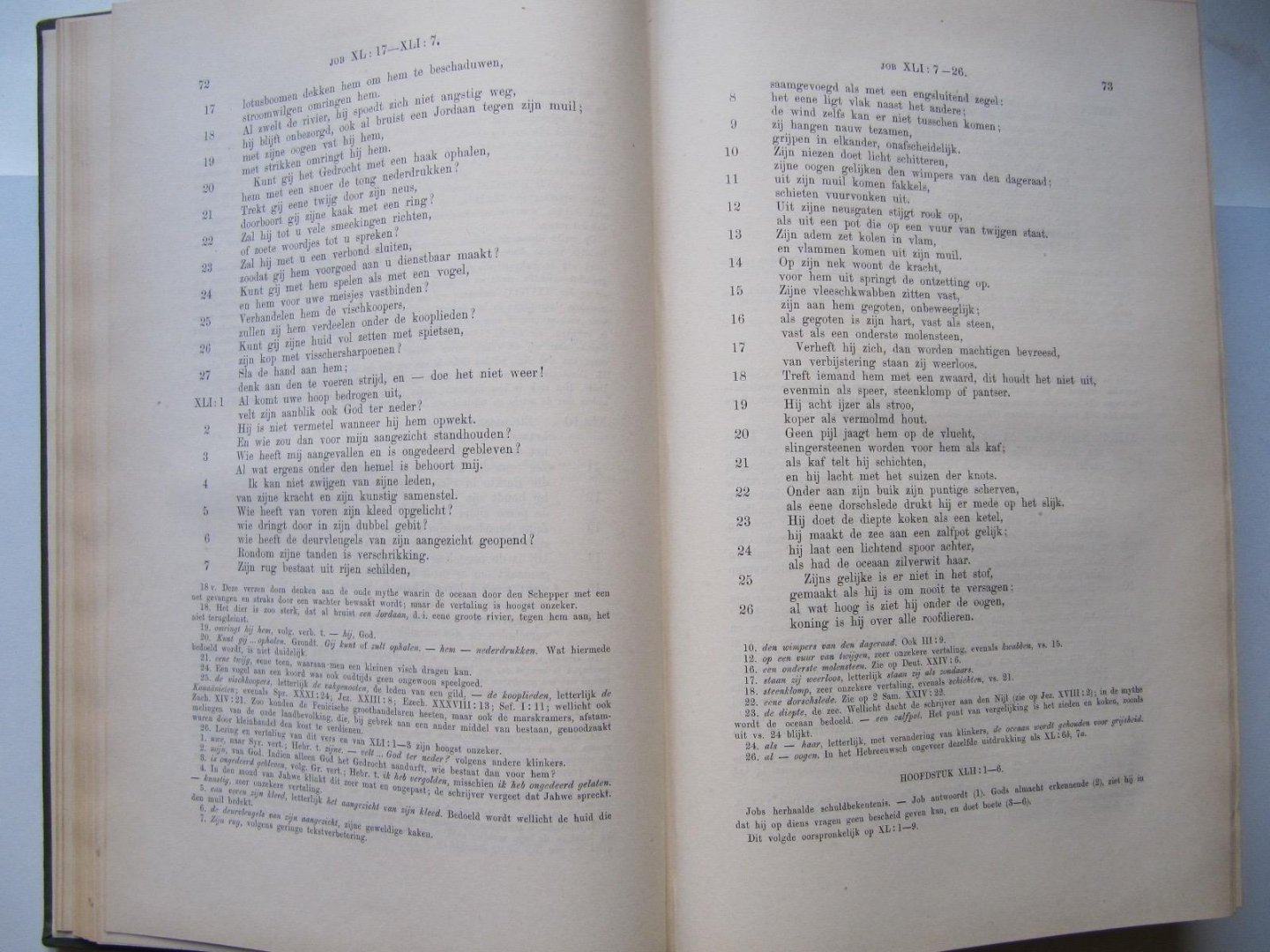 Inleidingen en aantekeningen voorzien door Dr. A. Kuenen e.a. - Het Oude Testament -  II Job:Maleachi