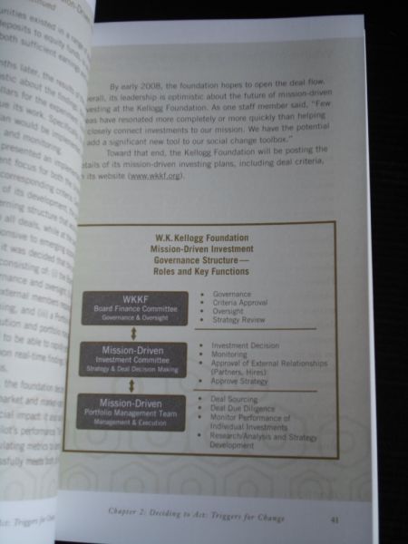  - Mission-Related Investing, A Policy and Implementaion Guide for Foundation Trustees