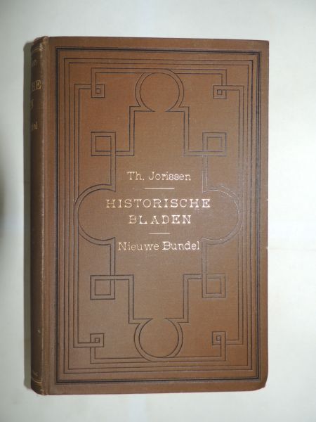 Jorissen, Dr. Theod. - Historische bladen - Nieuwe Bundel
