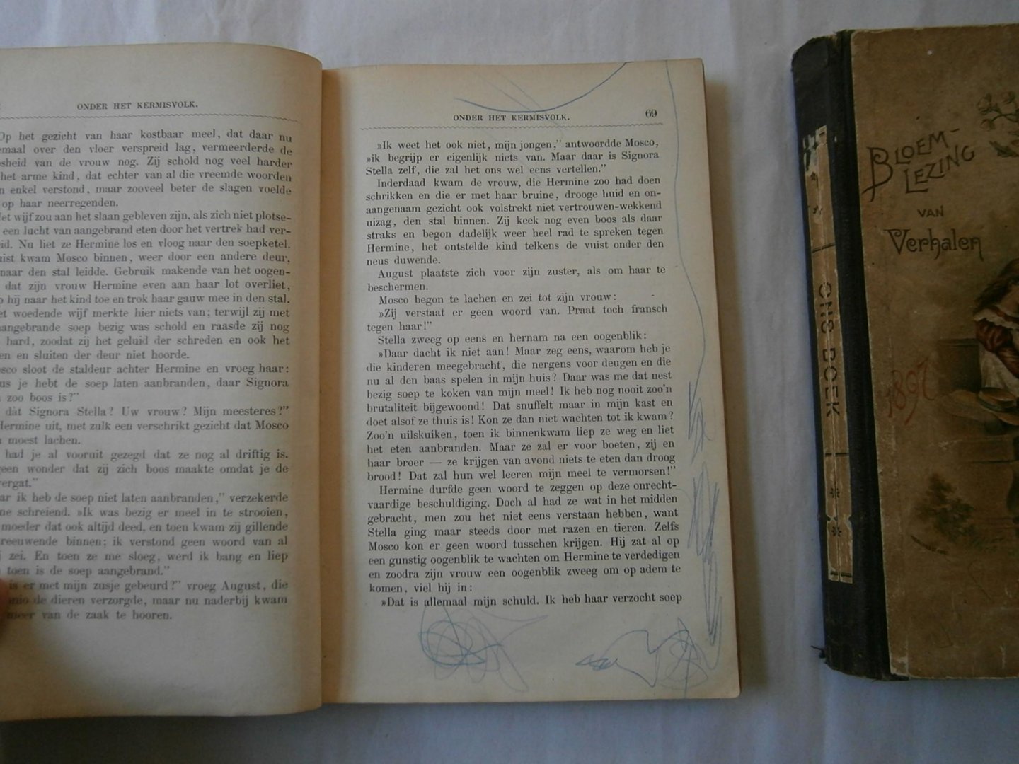 mw. Wieringen-Mijs - Ons Boek bloemlezing van verhalen