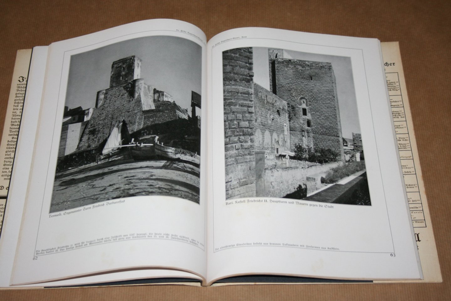 Leo Bruhns - Hohenstaufenschlösser (Uit de serie Die Blauen Bücher)