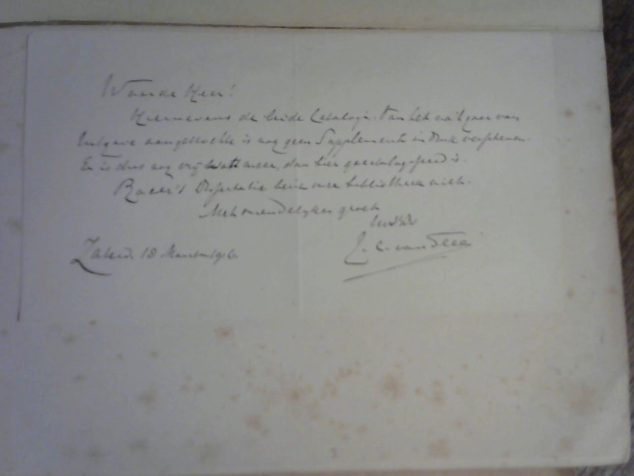 Slee  van  J.C. van  Dr - De Illustre school te Deventer 1630 - 1878