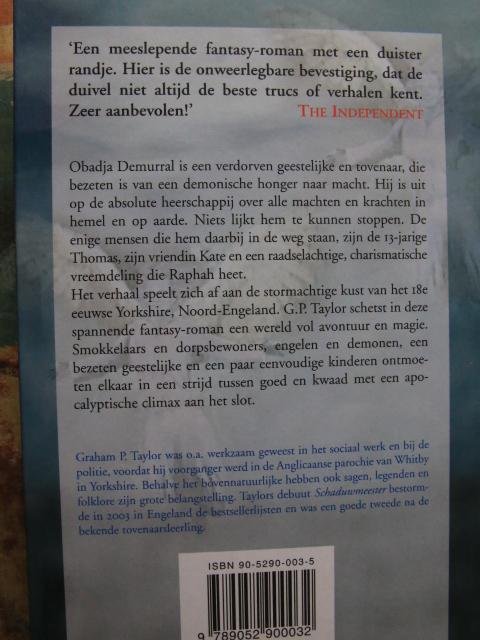 Taylor, G.P. - Schaduwmeester (harde kaft)