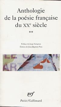 Para, J.-B.   & Decaudin, M. - Anthologie de la poésie française du XXe siècle dl. 1 en 2