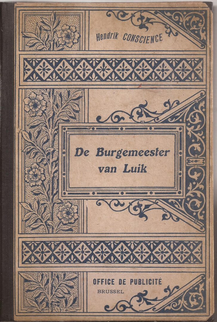 CONSCIENCE, HENDRIK - De burgemeester van Luik.