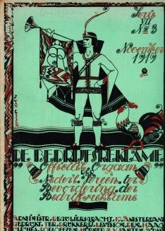 BEDRIJFSREKLAME, De - De Bedrijfsreklame. Officieel orgaan van de Nederlandsche Vereeniging ter Bevordering der Bedrijfsreklame. Serie VII nummer 3, November 1919.