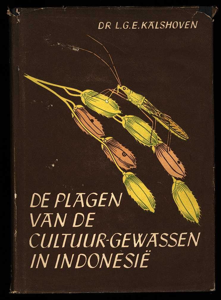 Kalshoven, L.G.E. - De plagen van de cultuur gewassen in Indonesie - 2 delen (compleet)