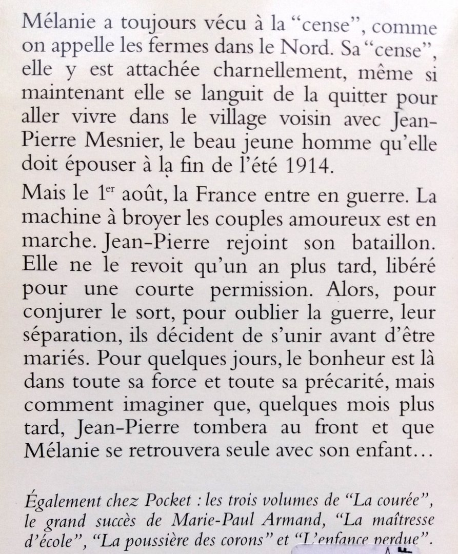 Armand, Marie-Paul - La Cense aux alouettes (FRANSTALIG)