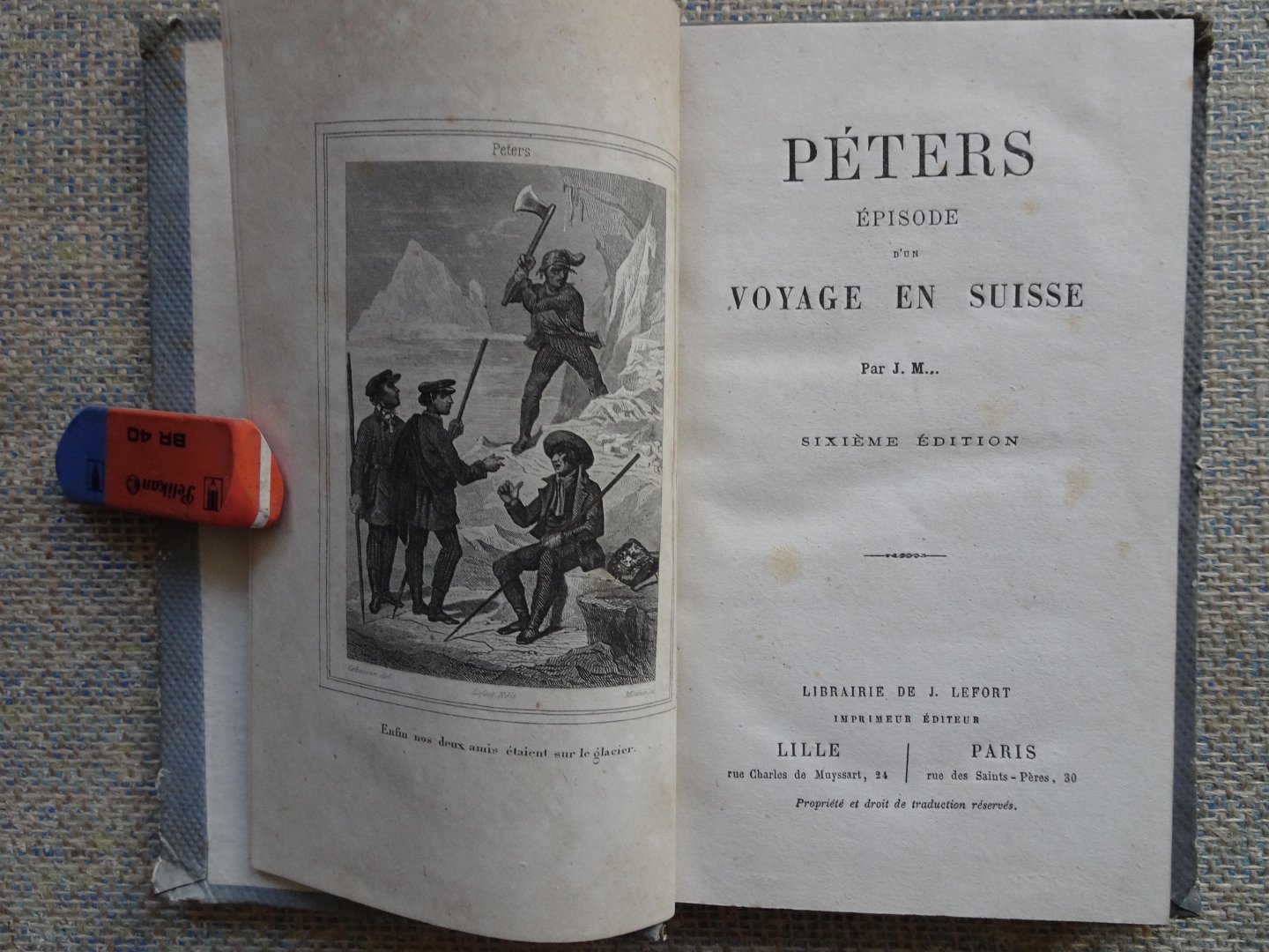 J.M. - PÉTERS Épisode d'un voyage en Suisse