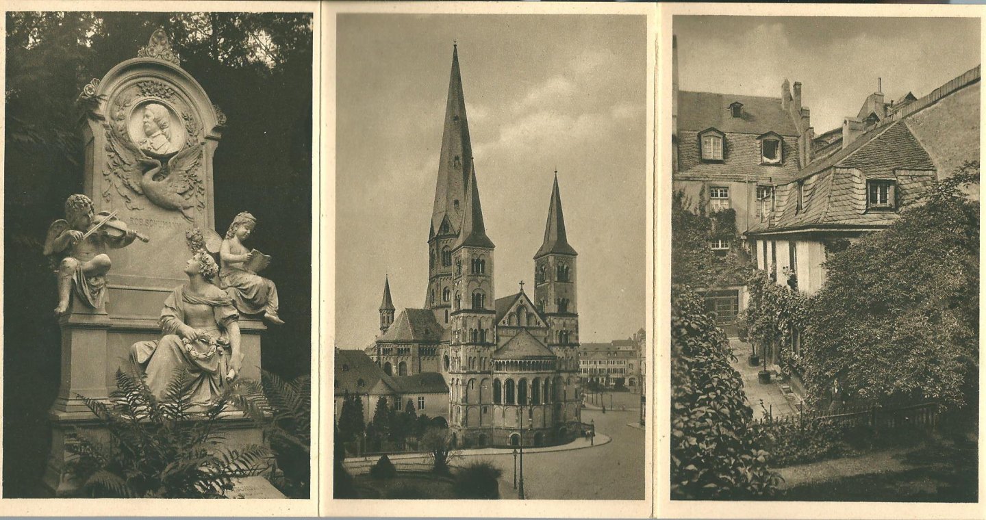 Anoniem - Oud souvenir album: Bonn a. Rhein : 20 künstlerische Ansichten