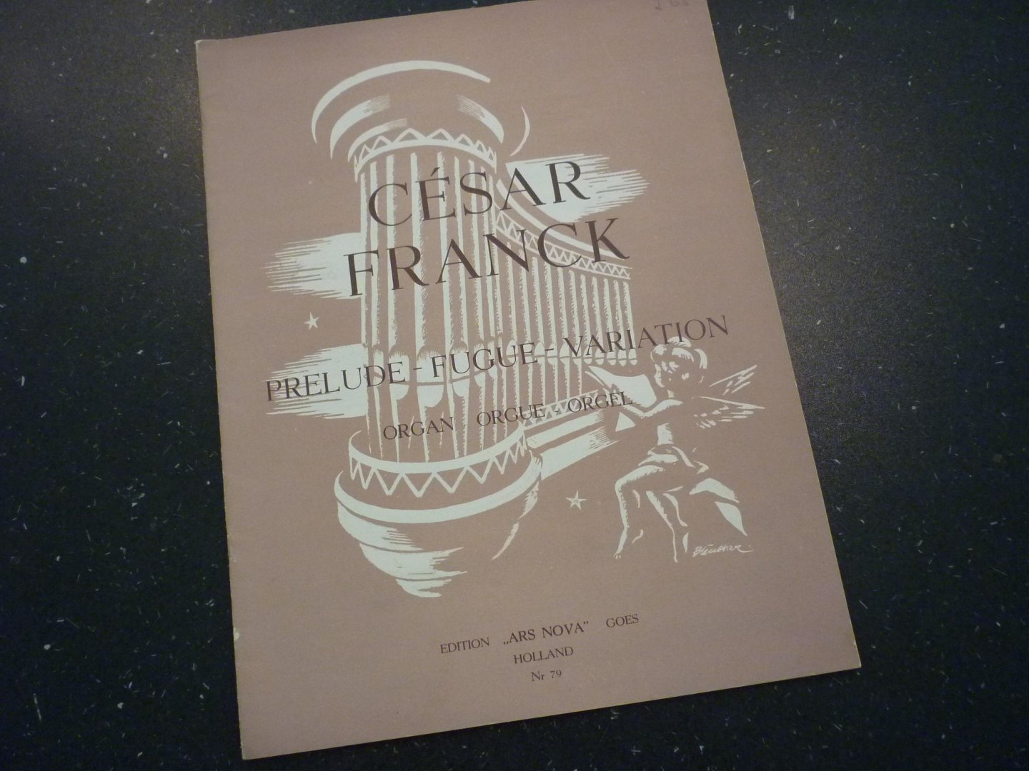 Franck; César - Prelude - Fugue - Variation; voor orgel