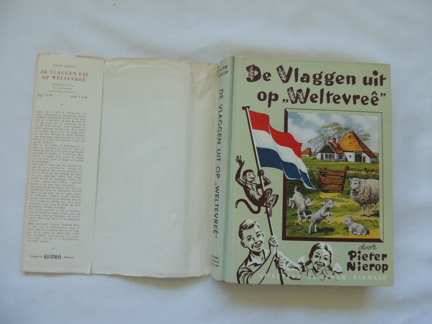 Nierop, Pieter (ps. van F.P. Groot) - De vlaggen uit op Weltevree