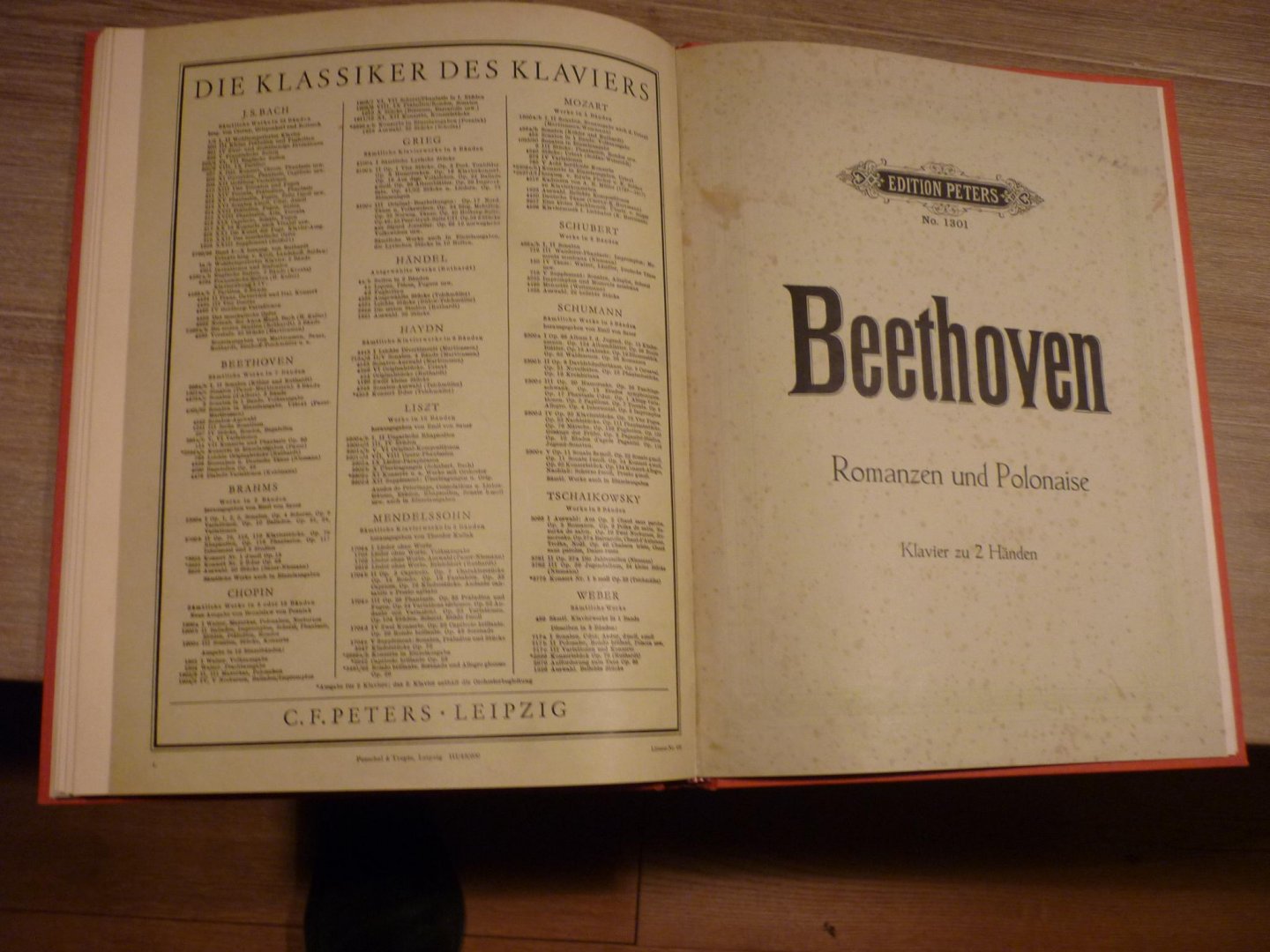 Beethoven; Ludwig von (1770 – 1827) - Klavierstucke  //  Sonatinen  //  Leichte Klavierkompositionen  //  Romanzen und Polonaise