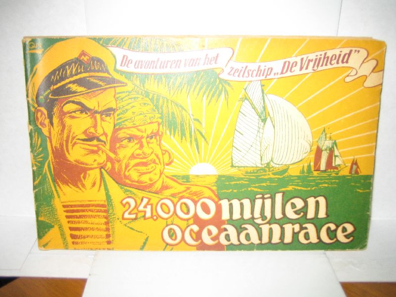 kuhn, pieter - de avonturen van kapitein rob de avonturen van het zeilschip de vrijheid 24.000 mijlen oceaanrace ( 5 de deeltje )