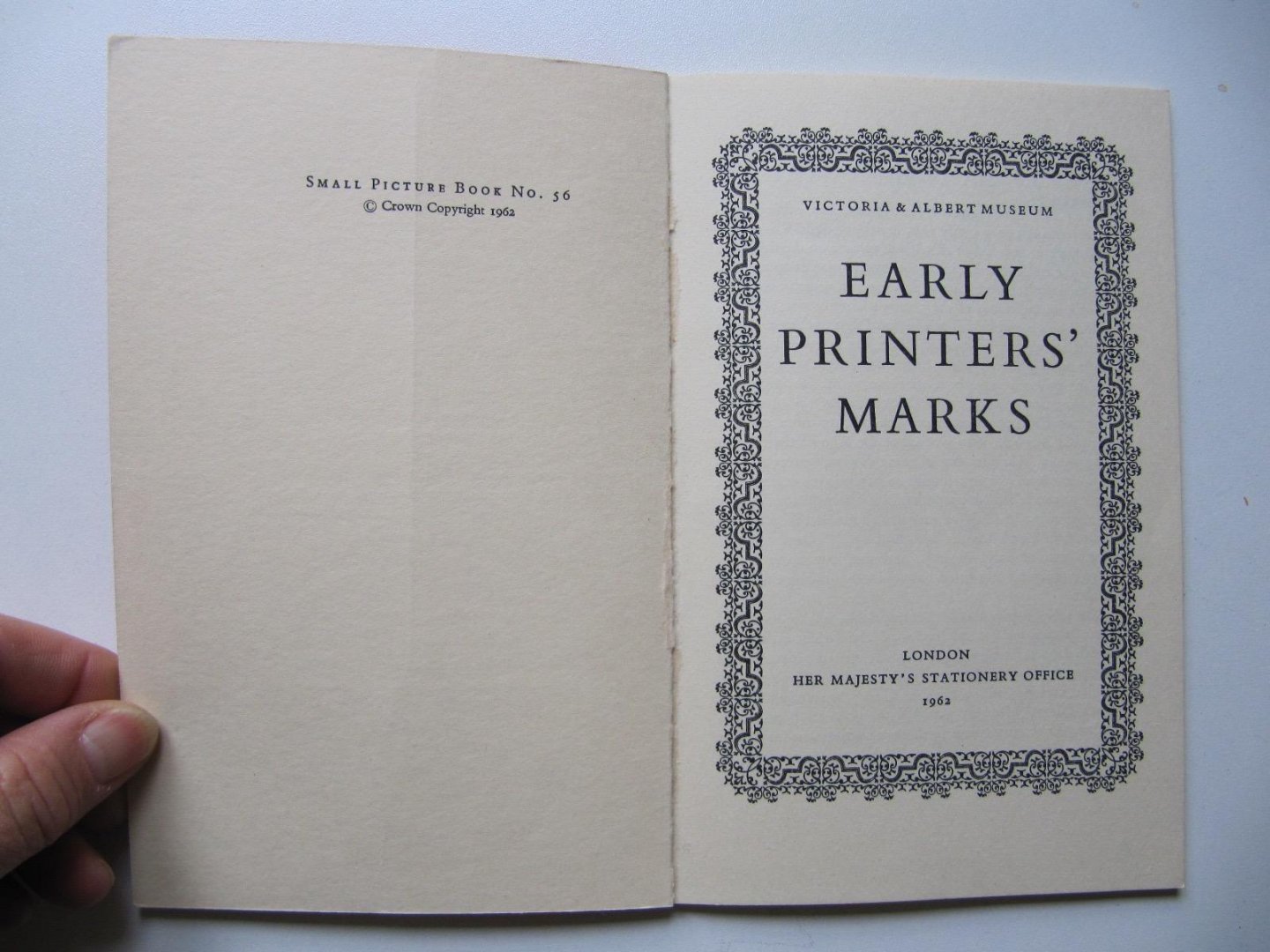 Victoria & Albert Museum - Early Printers' Marks