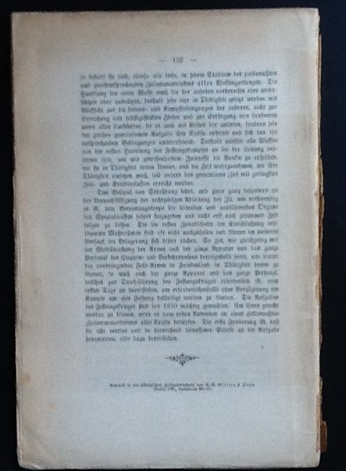 Herman Th. Wilh Frobenius (Lieutenant-colonel.) - Kriegsgeschichtliche Beispiele des Festungskrieges aus dem deutsch-französischen Kriege von 1870-71 Erstes Heft