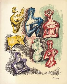 MOORE, Henry - Hommage à Henry Moore. Oeuvre gravé et lithographié 1939-1967.