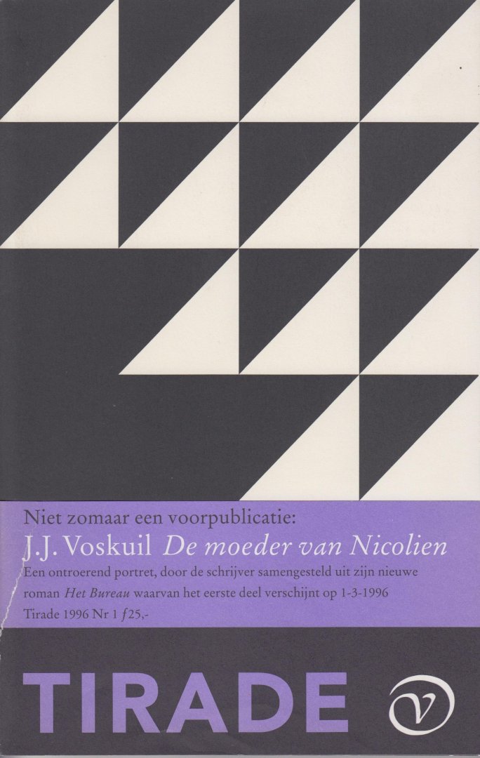 Diverse auteurs - Tirade, jan./febr. 1996, jrg. 40, nr. 362