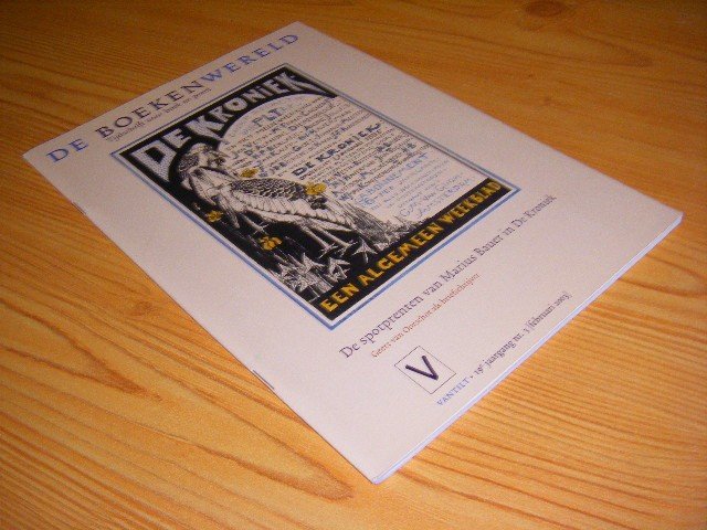 H. Hafkamp en anderen (red.) - De Boekenwereld, Tijdschrift voor Boek en Prent [19e jaargang, nummer 3, februari 2003]