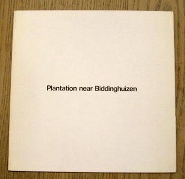 SM 1974: & DEKKERS, GER. - Plantation near Biddinghuizen. Ger Dekkers. Landscape Perception. fotowerken, diaprojectie.Cat. 558.