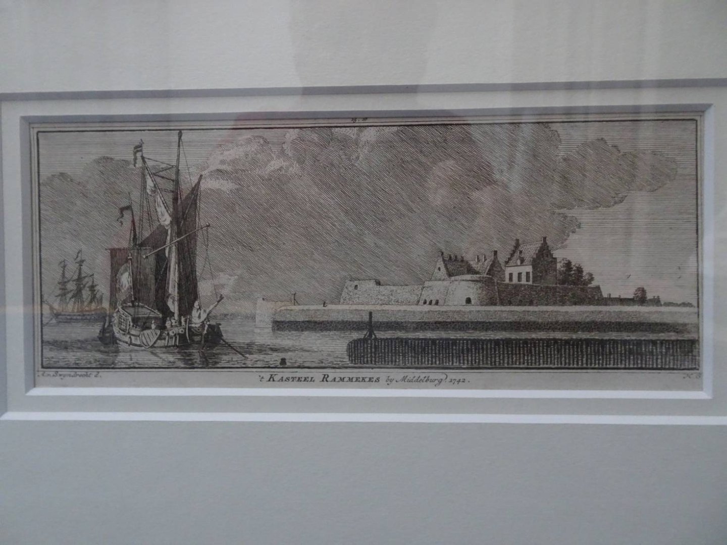 Rammekens. - 't Kasteel Rammekes by Middelburg.