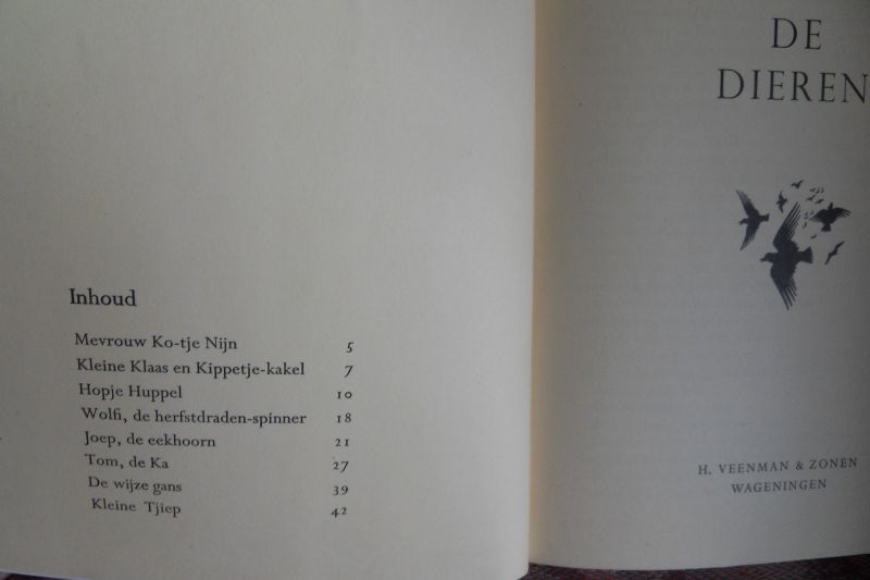 Erics, Linda. [pseudoniem van J. Middelbeek]. - Mijn Vriendjes De Dieren.