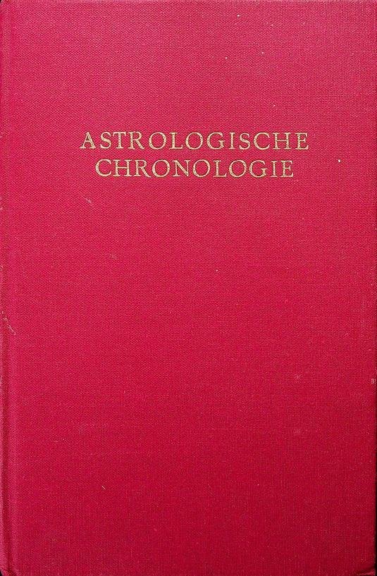 Gorter, Corn. - Astrologische Chronologie