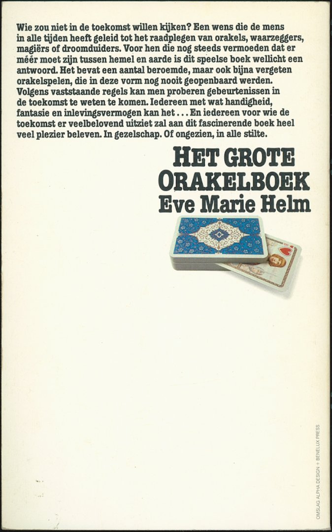 Helm, Eve Marie - Het grote orakelboek