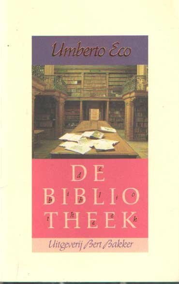 Eco, Umberto - De bibliotheek