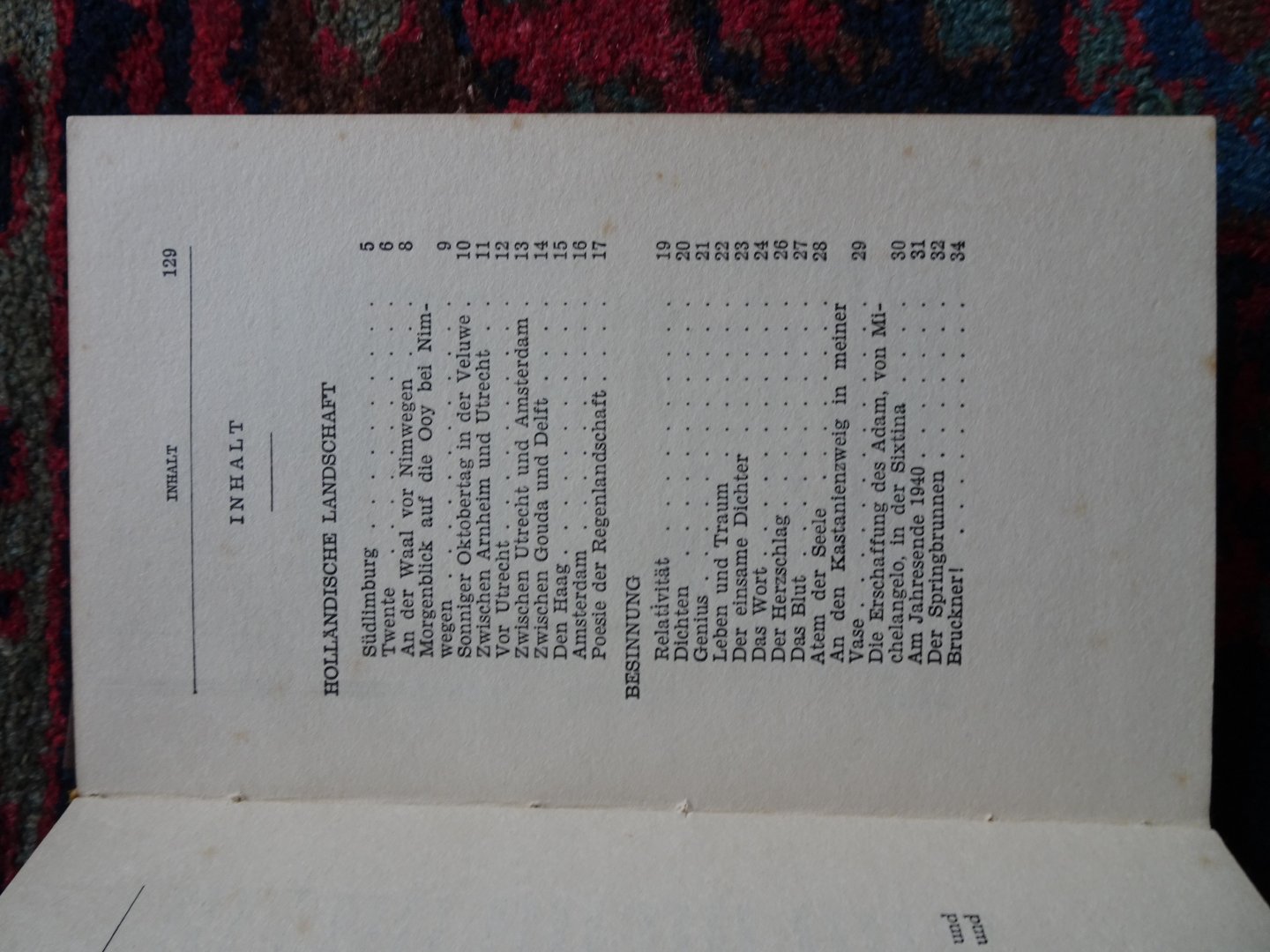 Baader, Theodor - AUS HOLLÄNDISCHER LANDSCHAFT Gedichte 1940/41 Auswahl