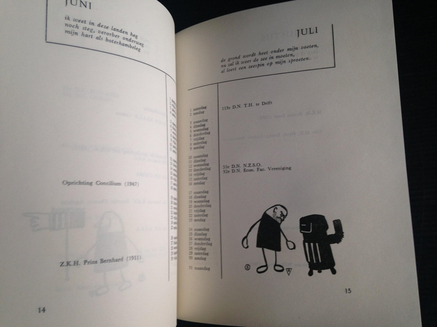  - Lustrum Almanak 1961 Unitas Studiosorum Amstelodamensium