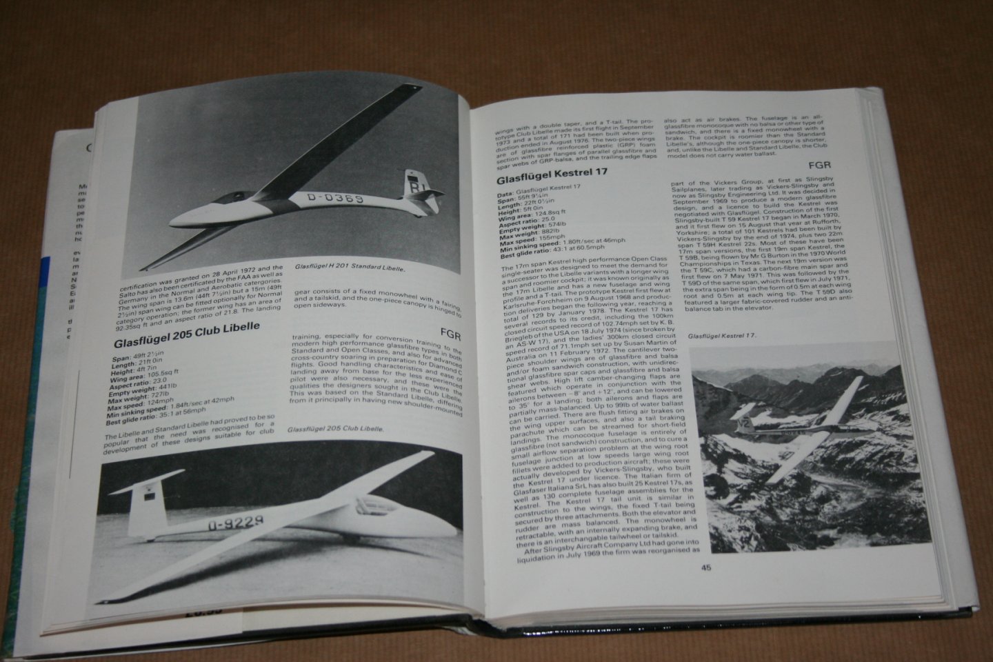 Michael Hardy - Gliders & Sailplaners of the world