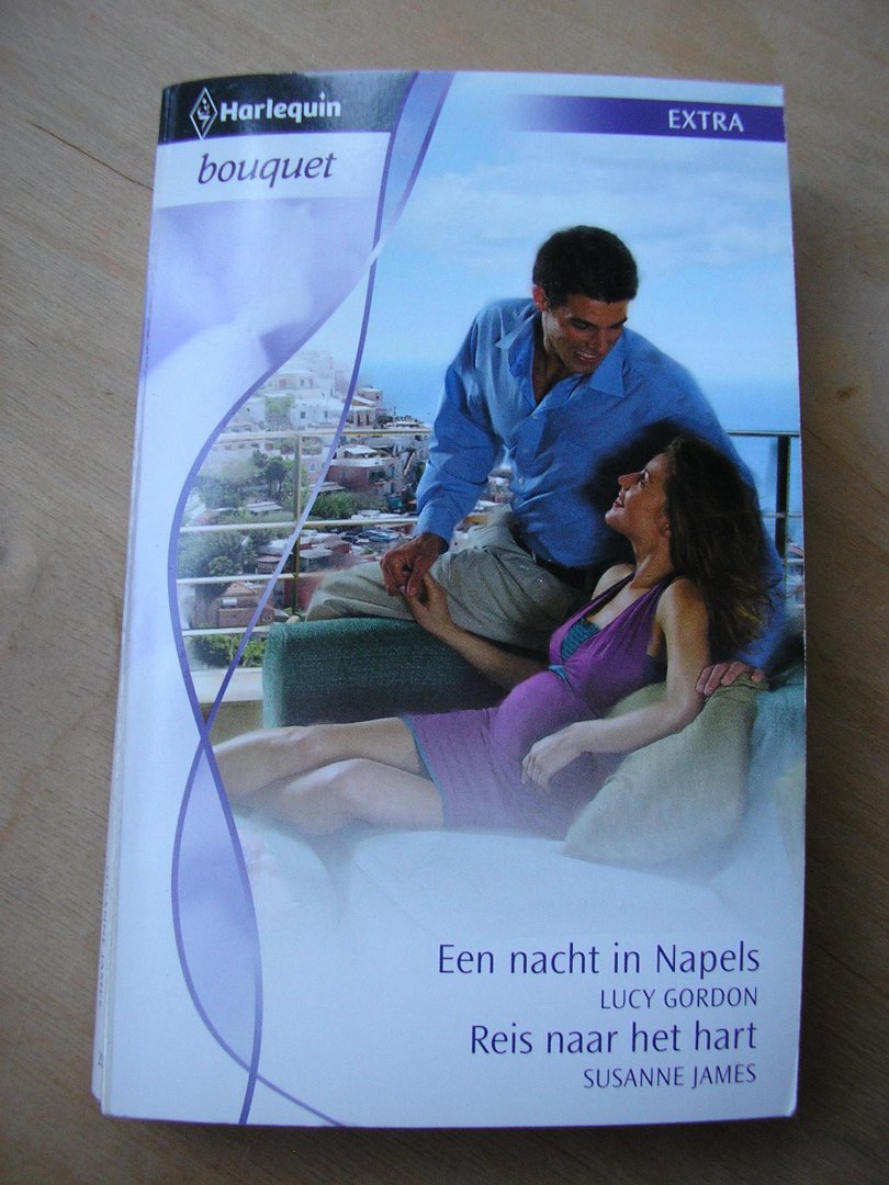 Gordon, Lucy / Susanne James vert. Sylvie Pellema - Een Nacht in Napes / Reis naar het hart