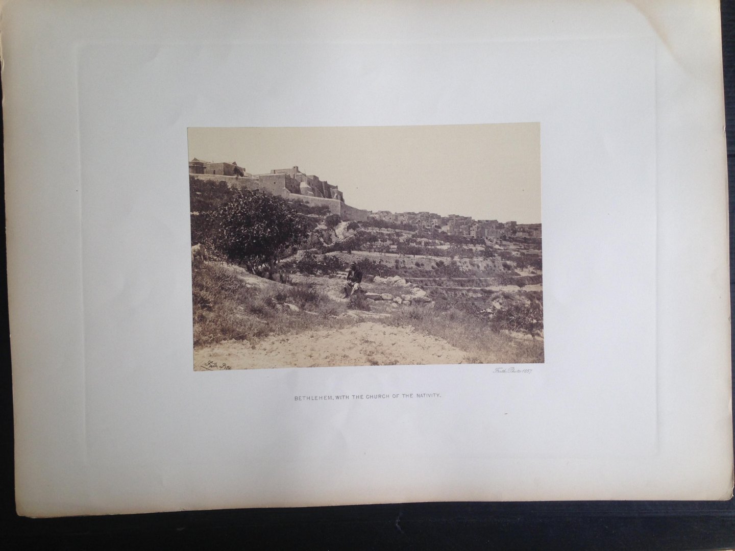 Frith, Francis - Bethlehem, with the Church of Nativity, Series Egypt and Palestine