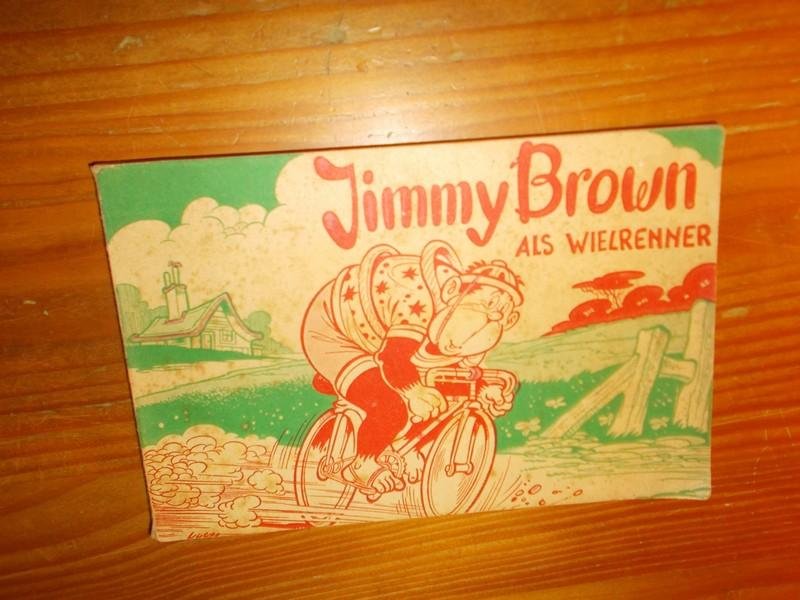 [LOOMAN, H.J. & VOGES, CAROL], - Jimmy Brown als wielrenner.