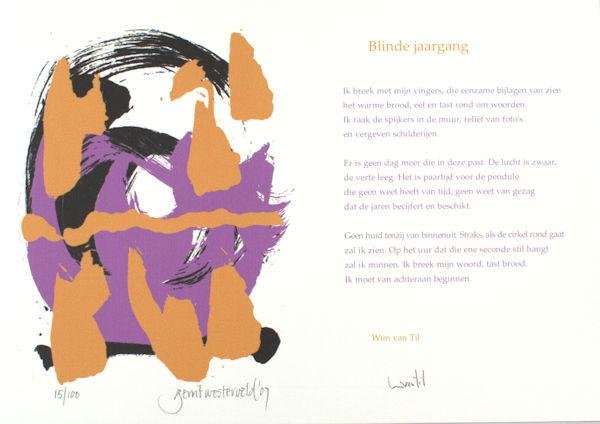 Til, Wim van - Blinde jaargang.