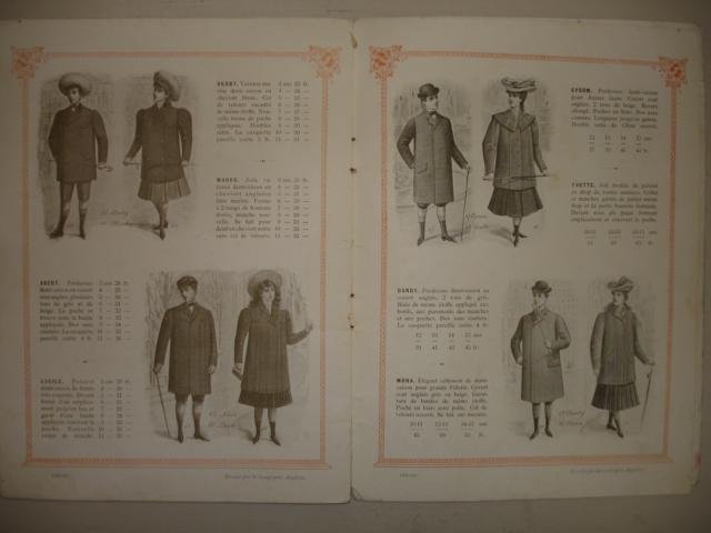 N.n.. - Compagnie Anglaise, tailors. Nouvelle brochure printemps-été 1905.