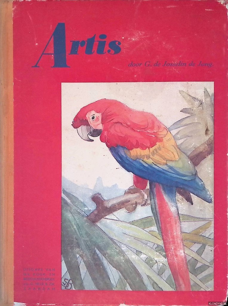 Josselin de Jong, G. de - Artis