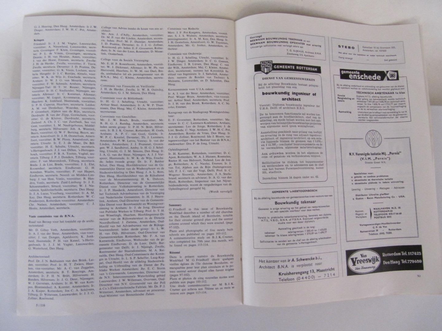 redactie - Bouwkundig Weekblad - Bornholmse rondkerken - Vijf schoolgebouwen