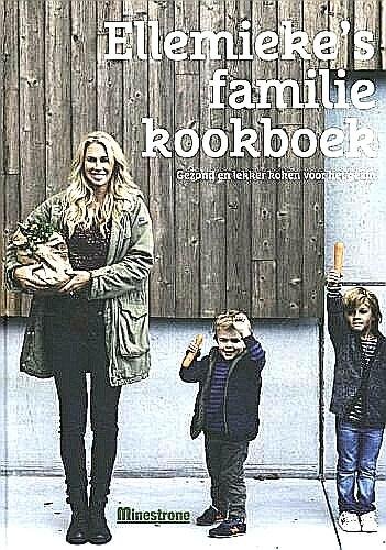 Vermolen , Ellemieke . & Annelies Rutten . [ isbn 9789490028572 ]  inv 2716 - Ellemieke's Familie Kookboek . ( Gezond en lekker koken voor het gezin . ) ﻿Ellemieke Vermolen is haar hele leven al passioneel met eten bezig. Zij is een familiebeest en haar grootste rijkdom is om eenvoudig en lekker te koken en met het gezin -