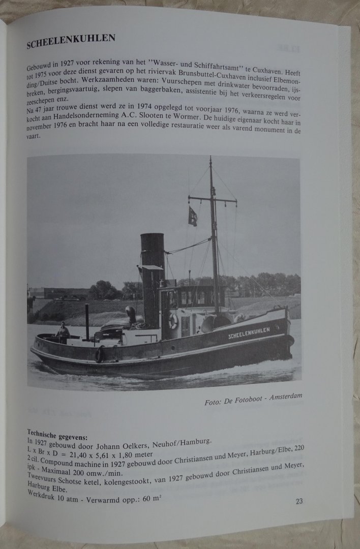 Redactie 'De Sleepboot' - Vereniging Stoomvaart