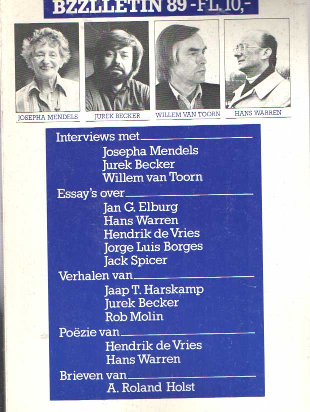 Diepstraten, Johan en Phil Muysson - Bzzlletin nr. 89