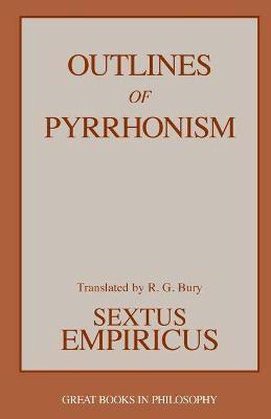 Sextus Empiricus (vert. R.G. Bury) - Outlines of Pyrrhonism
