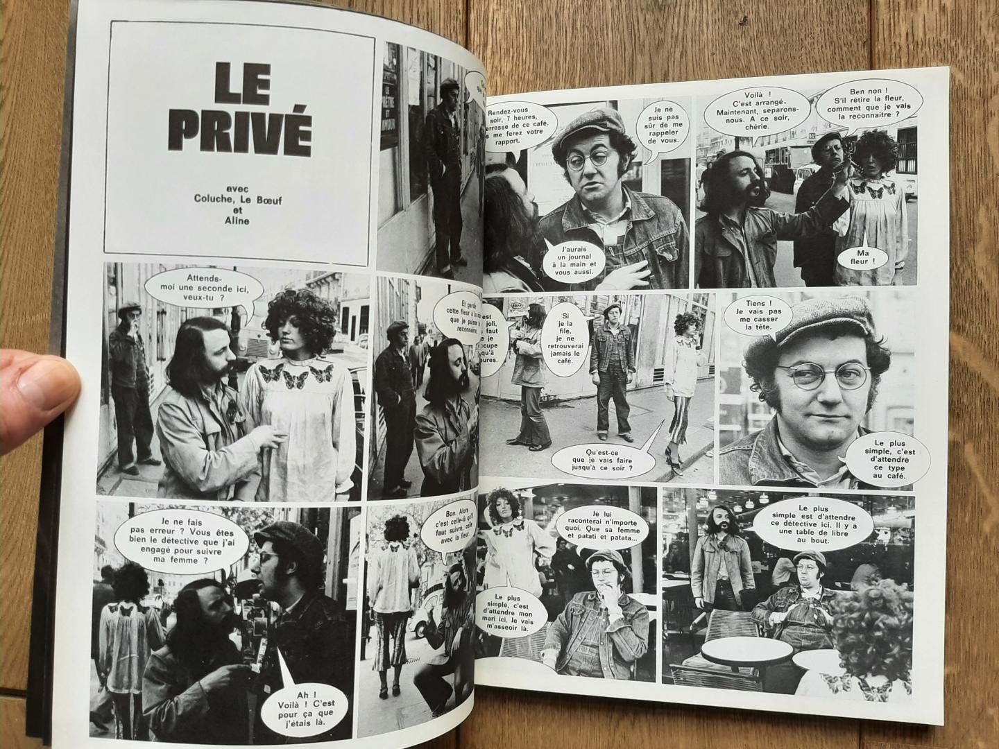 Gébé (Georges Blondeaux) tekst, Chenz (Jacques Chenard) foto's - 17 romans photos