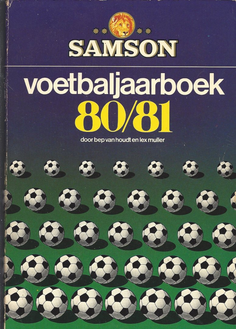 BEP VAN HOUDT & LEX MULLER - Samson Voetbaljaarboek 80-81