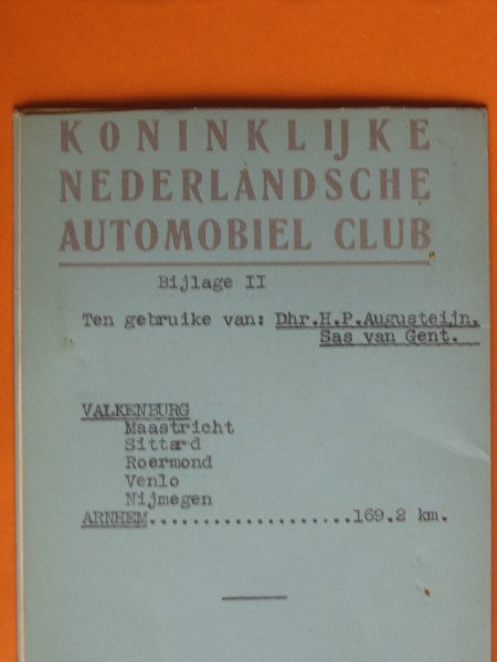  - Koninklijke Nederlandsche Automobiel Club, KNAC